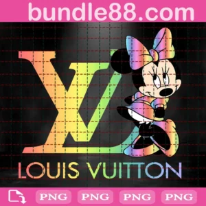 Minnie Mouse Louis Vuitton Png