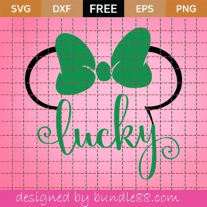 Minnie Mouse Lucky Svg Free