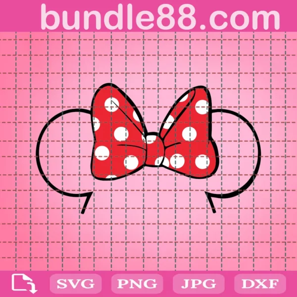 Minnie Mouse Svg