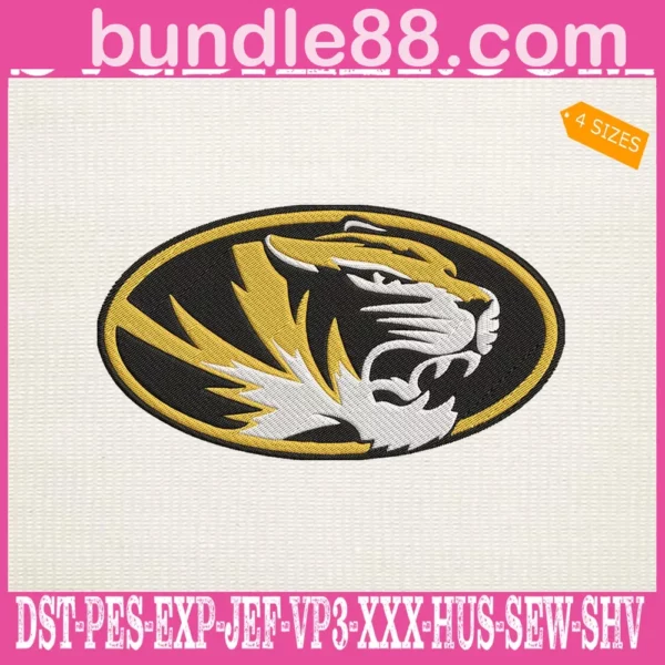 Missouri Tigers Embroidery Machine