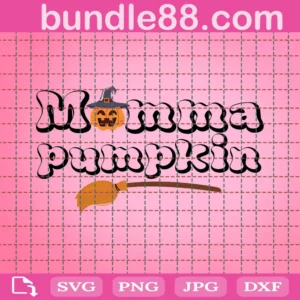 Momma Pumpkin Svg