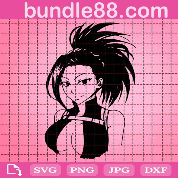 Momo Yaoyorozu Svg