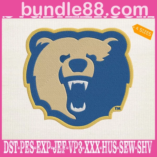 Morgan State Bears Embroidery Files