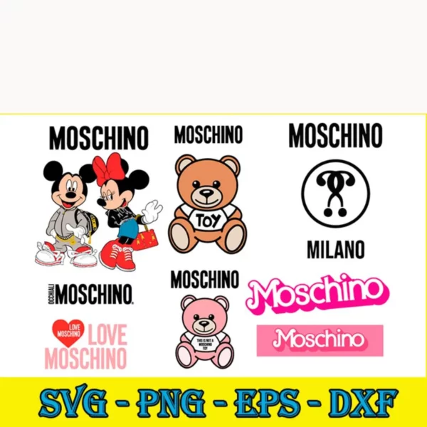 Moschino Bundle Logo Svg