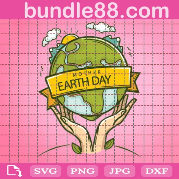 Mother Earth Day Svg