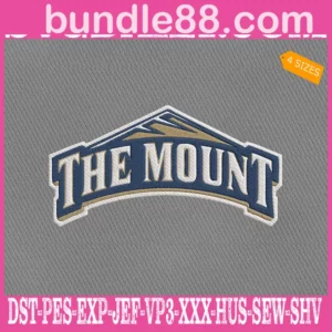 Mount St Mary's Mountaineers Embroidery Files