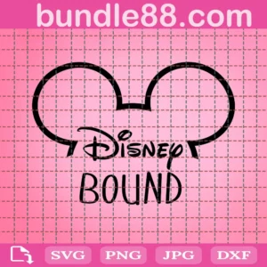 Mouse Bound Svg, Disney Svgs