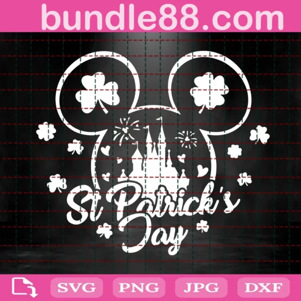 Mouse St Patrick'S Day Svg