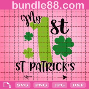 My First St Patrick'S Day Svg