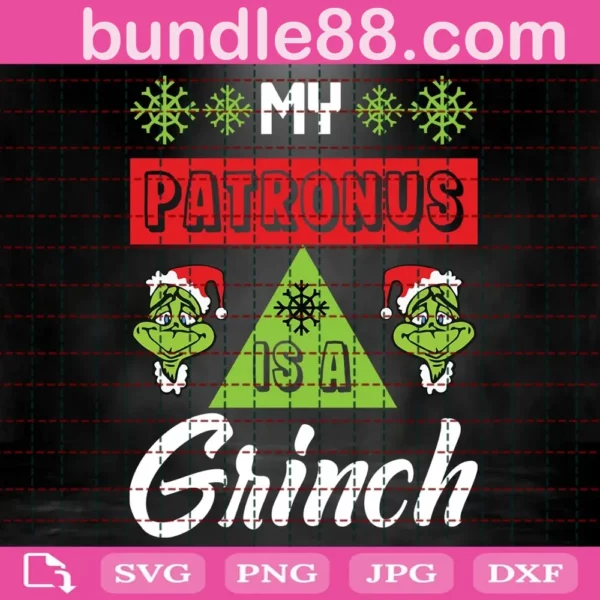 My Patronus Is A Grinch Svg