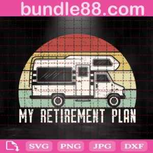 My Retirement Plan Svg