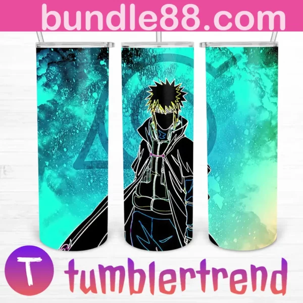 Namikaze Minato 20oz Tumbler Skinny