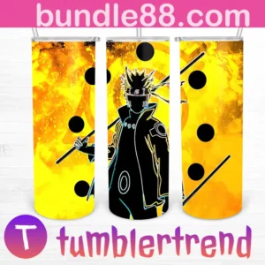 Naruto Soul 20oz Tumbler Skinny