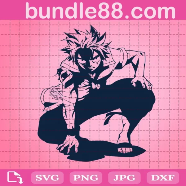 Natsu Dragneel Svg