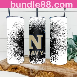 Navy Midshipmen 20oz Skinny Tumbler