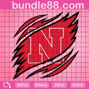 Nebraska Cornhuskers Claws Svg