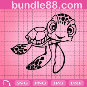 Nemo Squirt Svg Baby Squirt Svg Squirt Svg Little Turtle Svg