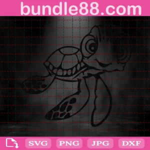 Nemo Squirt Svg Baby Squirt Svg Squirt Svg Little Turtle Svg