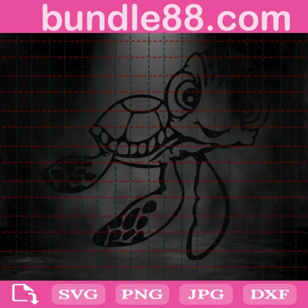 Nemo Squirt Svg Baby Squirt Svg Squirt Svg Little Turtle Svg