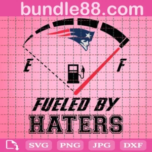 New England Patriots Fueled By Haters Svg