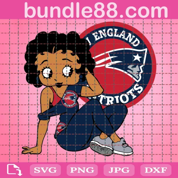 New England Patriots Girl Svg Bundle
