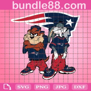 New England Patriots Looney Tunes Svg