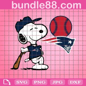 New England Patriots Snoopy Svg