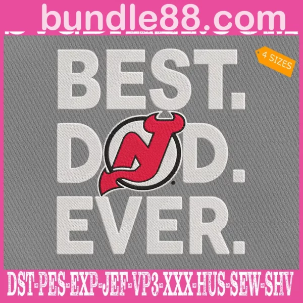 New Jersey Devils Embroidery Files