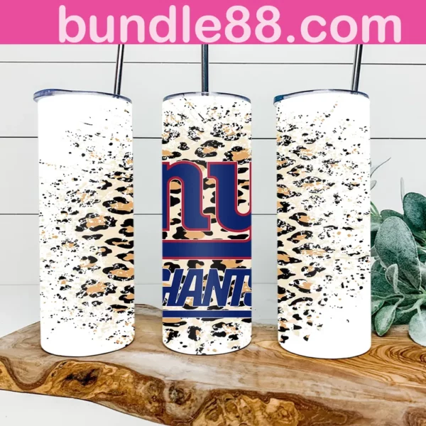 New York Giants 20oz Skinny Tumbler