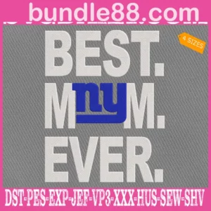 New York Giants Embroidery Files