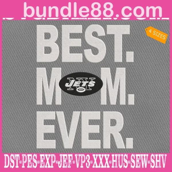 New York Jets Embroidery Files