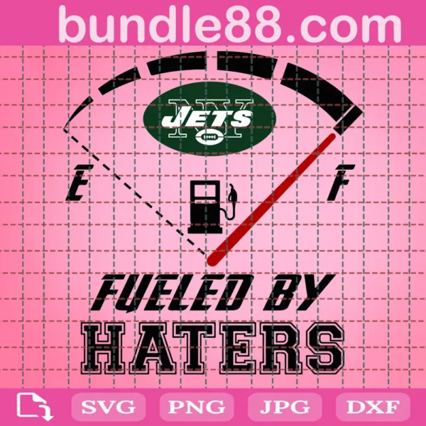 New York Jets Fueled By Haters Svg