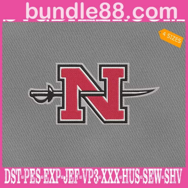 Nicholls State Colonels Embroidery Files