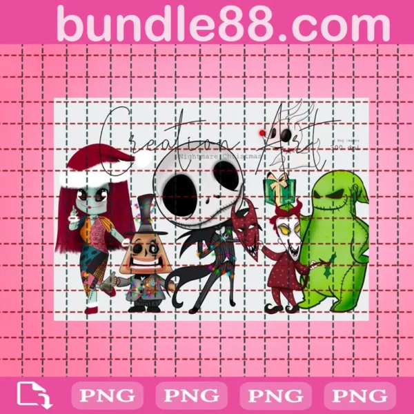 Nightmare Christmas Clipart Png