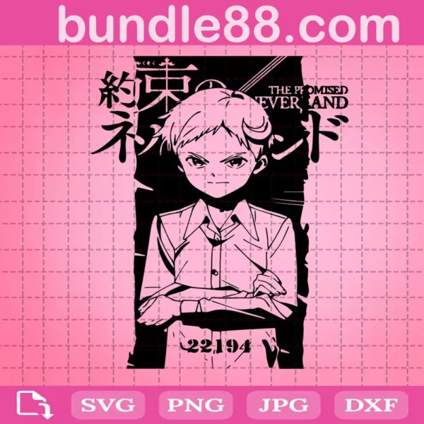 Norman Svg, The Promised Neverland Svg