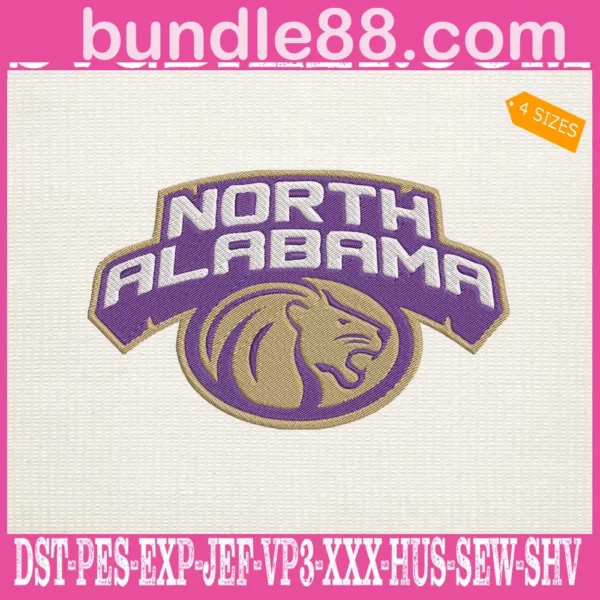 North Alabama Lions Embroidery Files