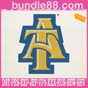 North Carolina A&T Aggies Embroidery Files