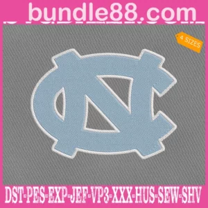 North Carolina Tar Heels Embroidery Machine