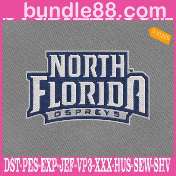 North Florida Ospreys Embroidery Files