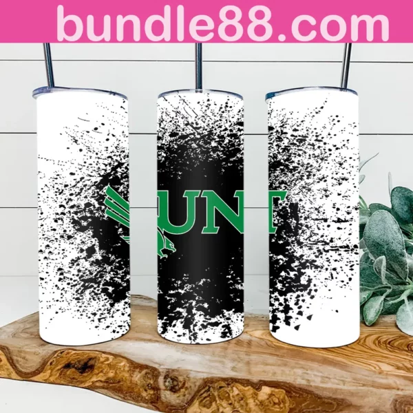 North Texas Mean Green 20oz Skinny Tumbler