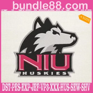 Northern Illinois Huskies Embroidery Machine