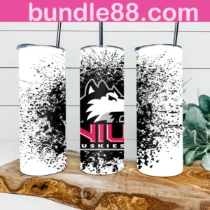 Northern Illinois Huskies Football 20oz Skinny Tumbler