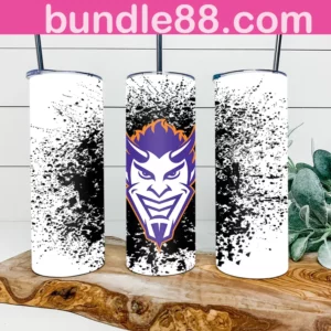 Northwestern State Demons 20oz Skinny Tumbler