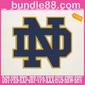 Notre Dame Fighting Irish Embroidery Machine