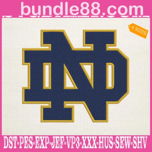 Notre Dame Fighting Irish Embroidery Machine