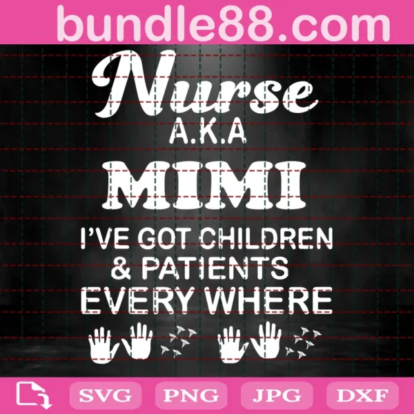 Nurse Aka Mimi Svg