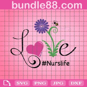 Nurse Life Svg Design