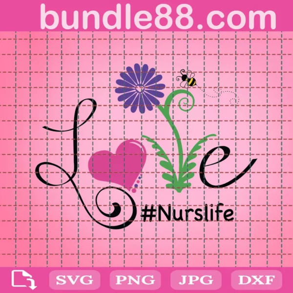 Nurse Life Svg Design