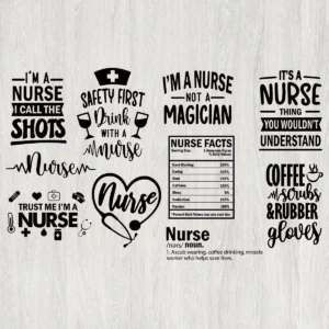 Nurse Svg, Nurse Bundle Svg