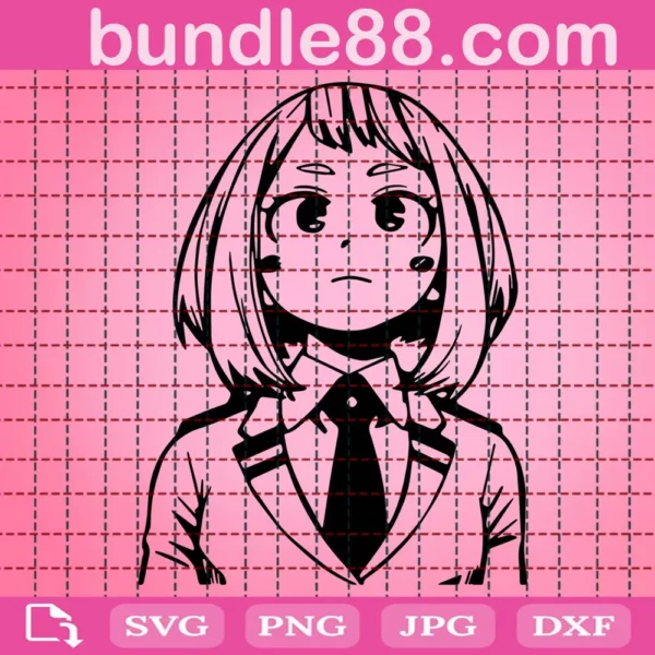 Ochako Uraraka Svg